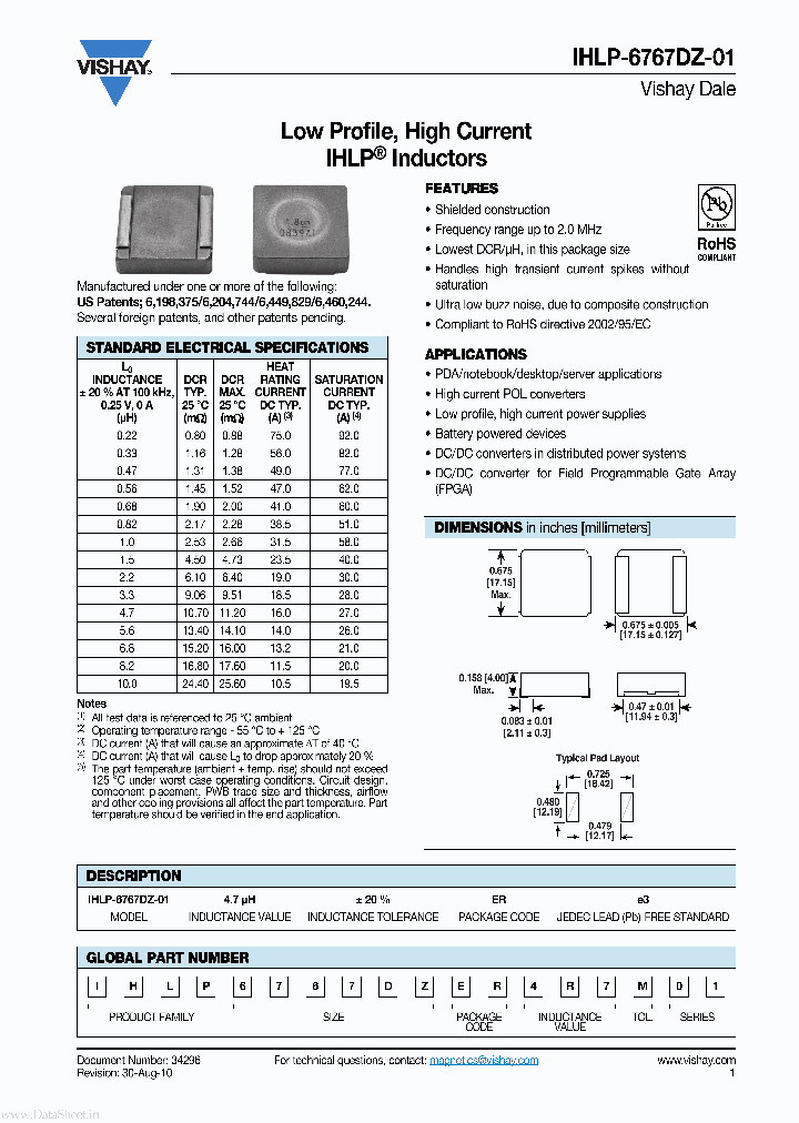 IHLP-6767DZ-01_2915717.PDF Datasheet