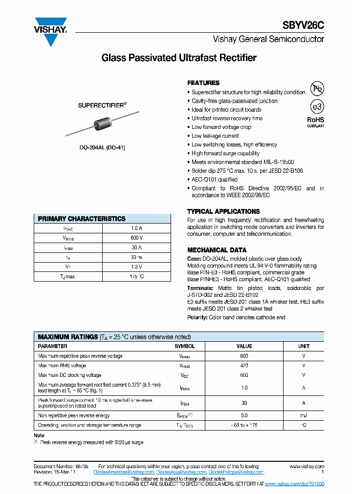 SBYV26CHE3-54_2916069.PDF Datasheet