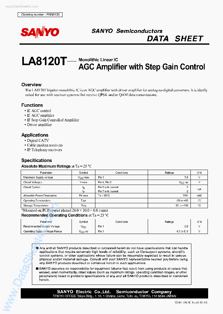 LA8120T_2926476.PDF Datasheet