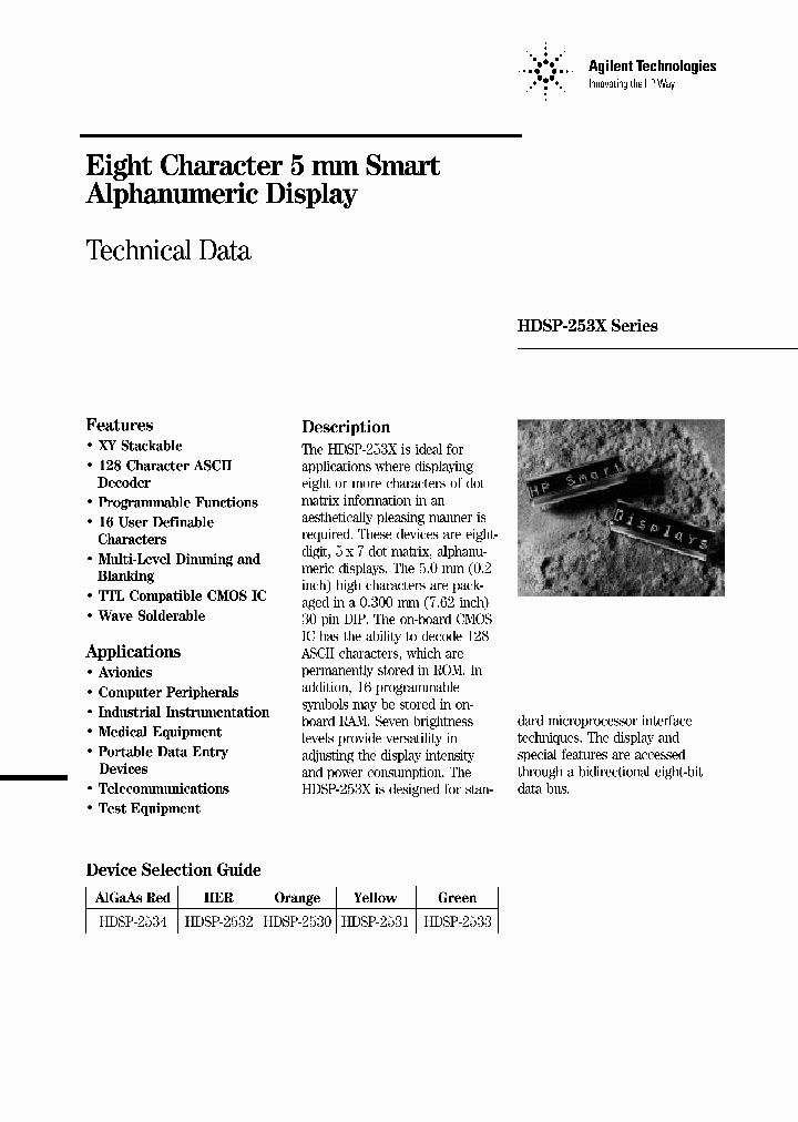 HDSP-2530_2933177.PDF Datasheet