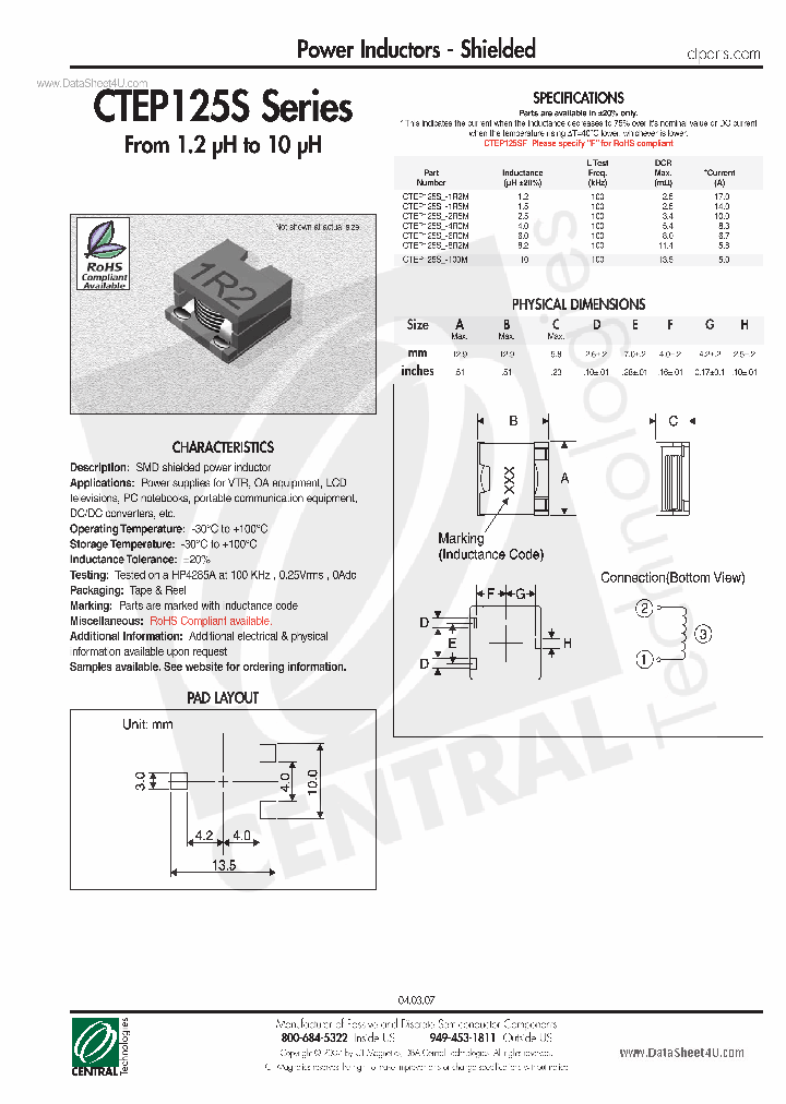 CTEP125S_2939547.PDF Datasheet