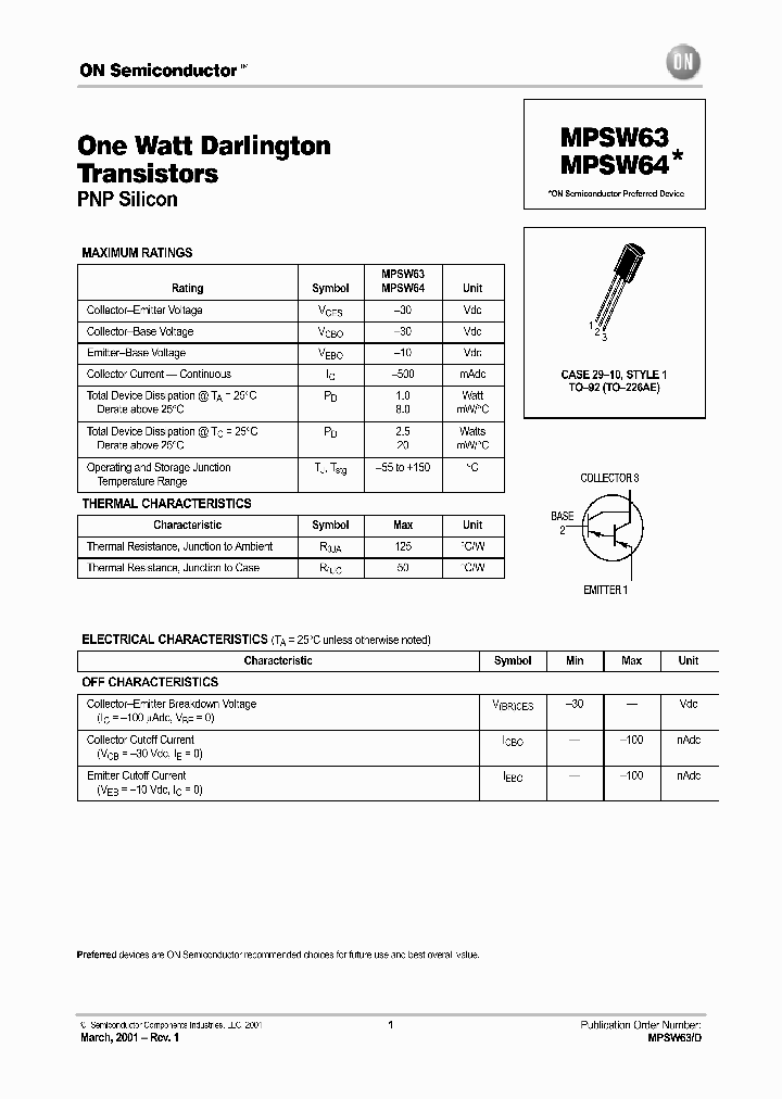 MPSW63-D_2957965.PDF Datasheet