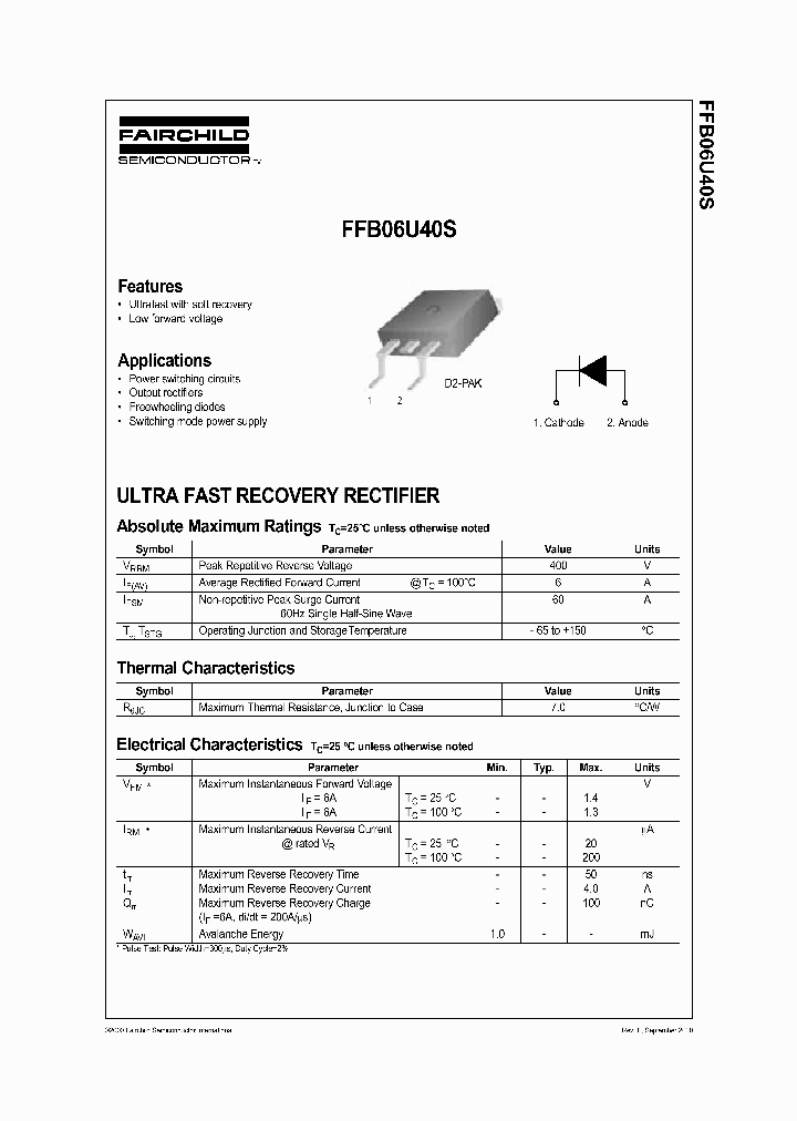 FFB06U40S_2962775.PDF Datasheet