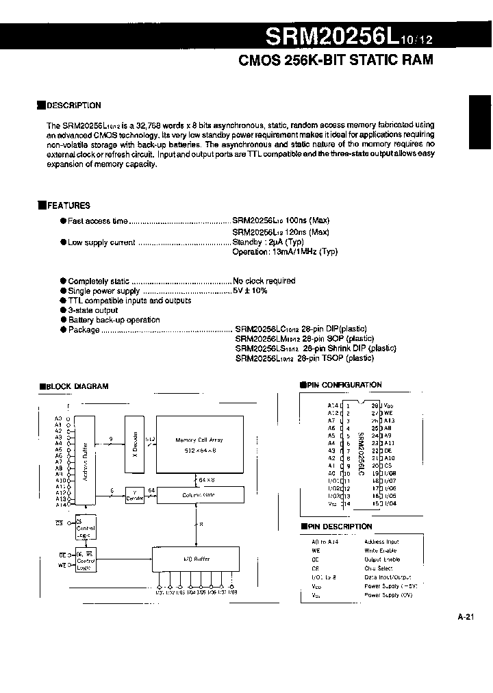 SRM20256LC10_2967912.PDF Datasheet