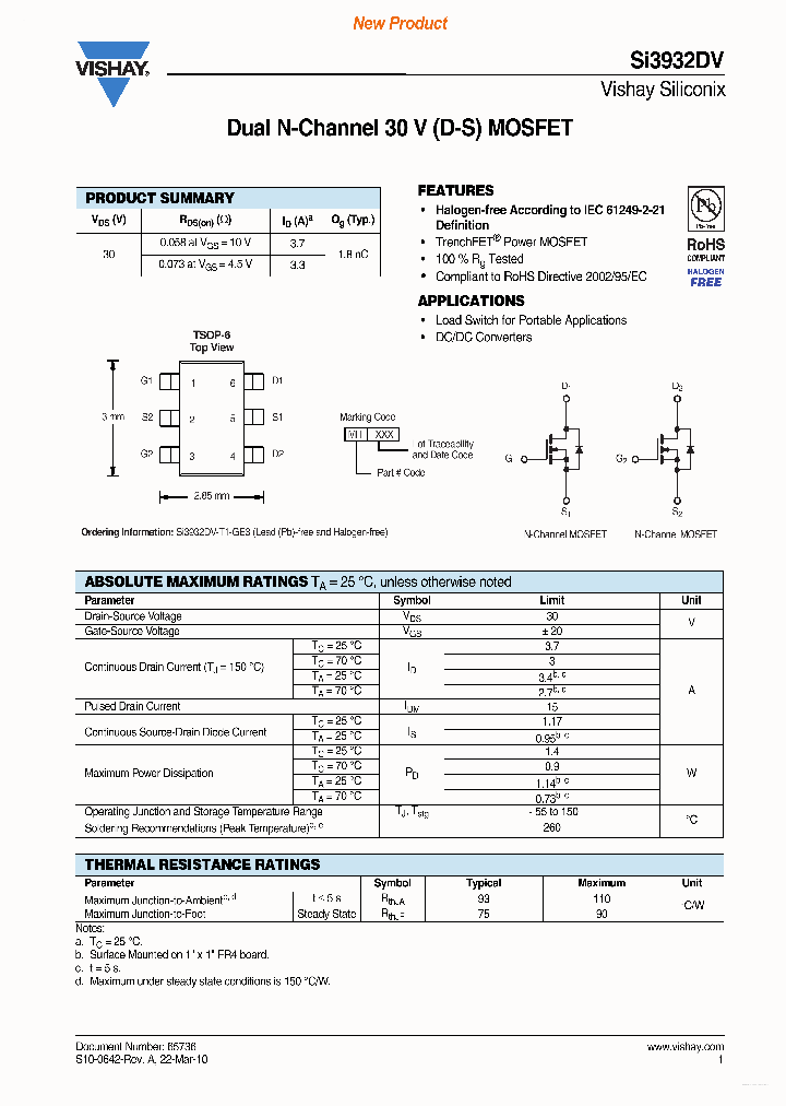 SI3932DV_2985167.PDF Datasheet