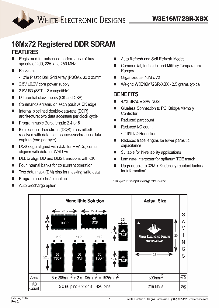 W3E16M72SR-XBX_2985463.PDF Datasheet