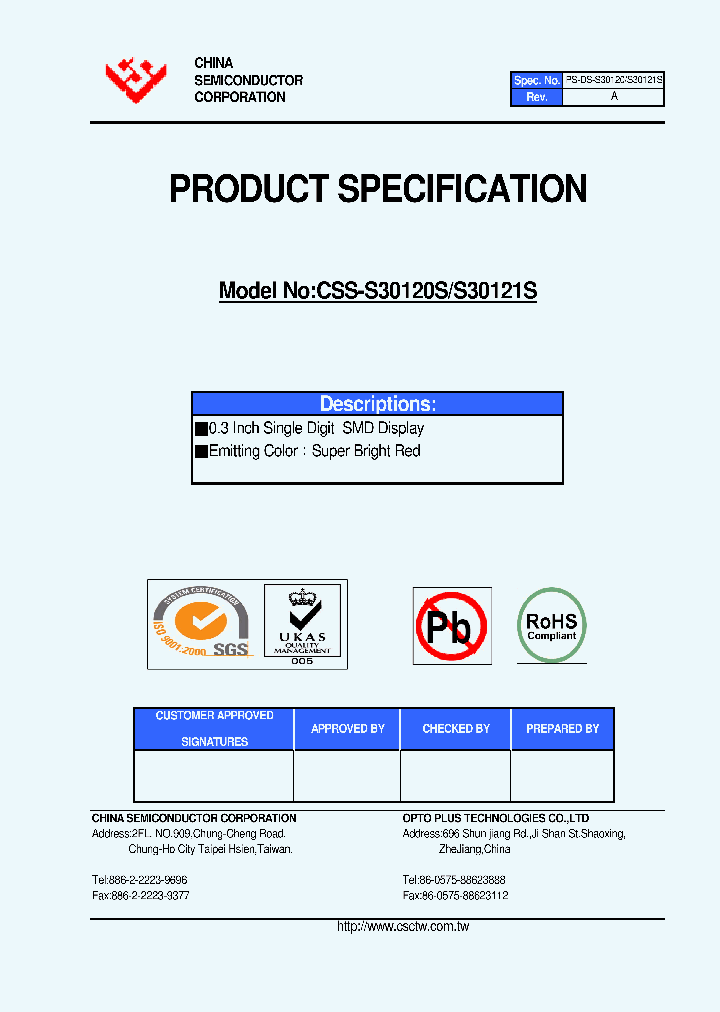 CSS-S30120S_2987456.PDF Datasheet