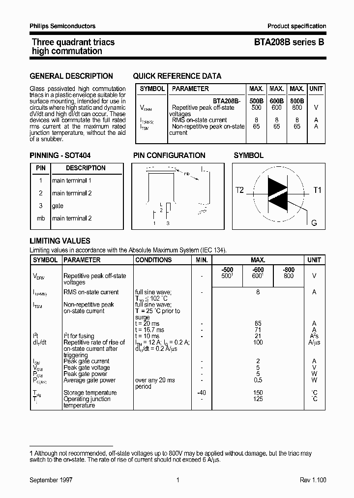 BTA208B-500B_2999449.PDF Datasheet