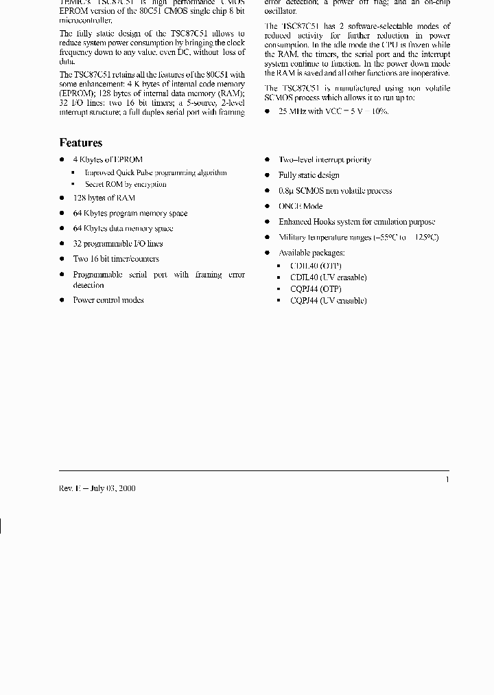 TSC87C51-25MIMQ_2997887.PDF Datasheet