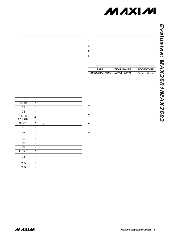 MAX2602EVKIT_2998970.PDF Datasheet