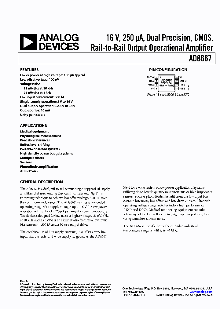 AD8667ARMZ-R2_3010987.PDF Datasheet