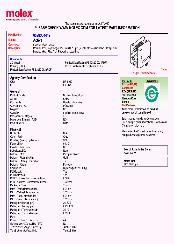 0528304442_3035965.PDF Datasheet