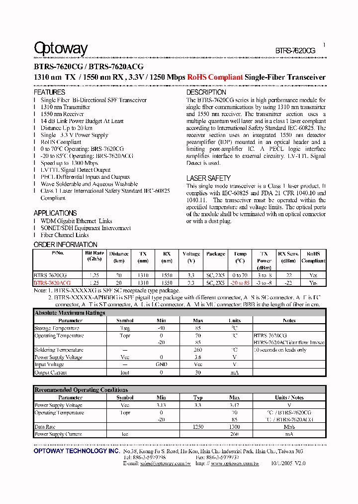 BTRS-7620ACG_3048856.PDF Datasheet