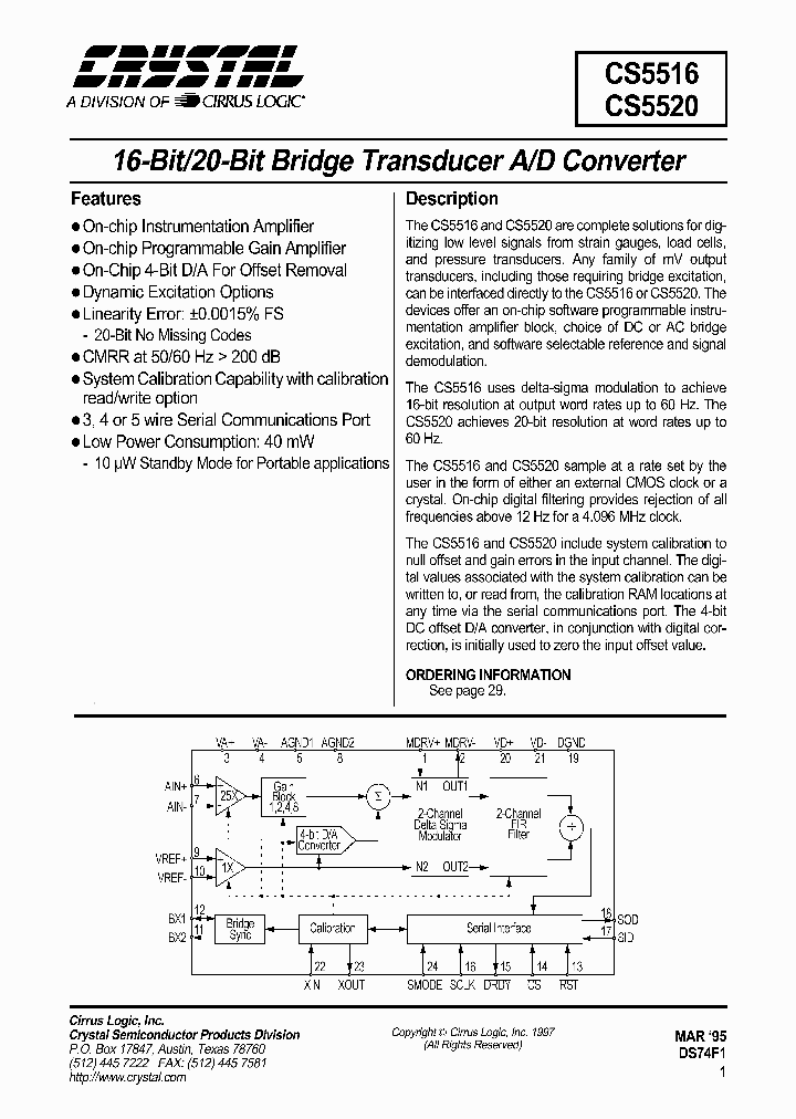 CS5520-BS_3054364.PDF Datasheet