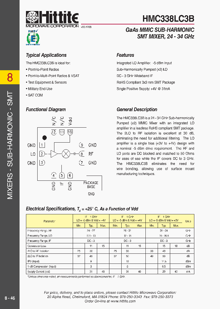 HMC338LC3B09_3064420.PDF Datasheet