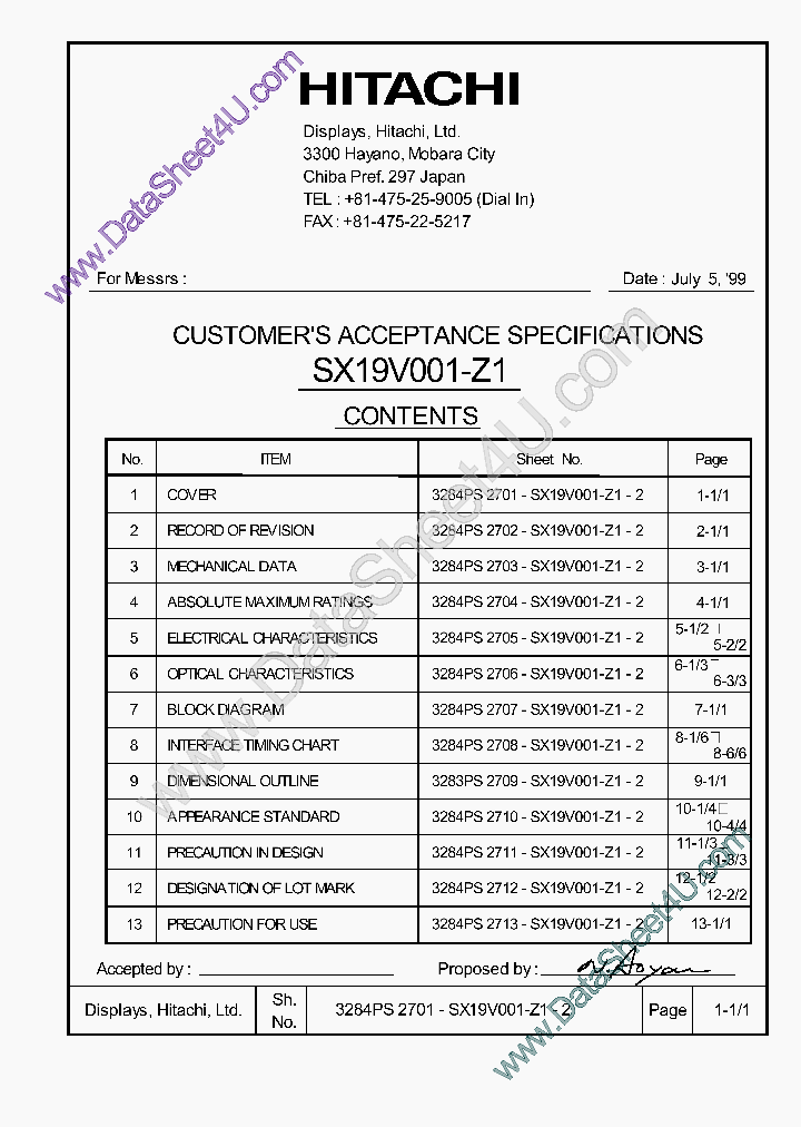 SX19V001Z1_3072300.PDF Datasheet
