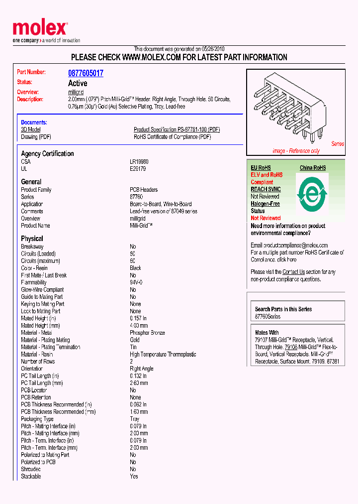 87760-5017_3081829.PDF Datasheet