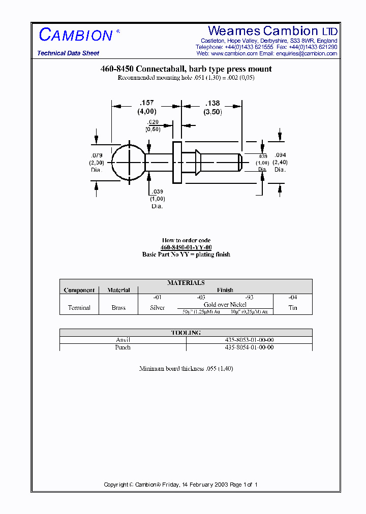 460-8450_3082181.PDF Datasheet
