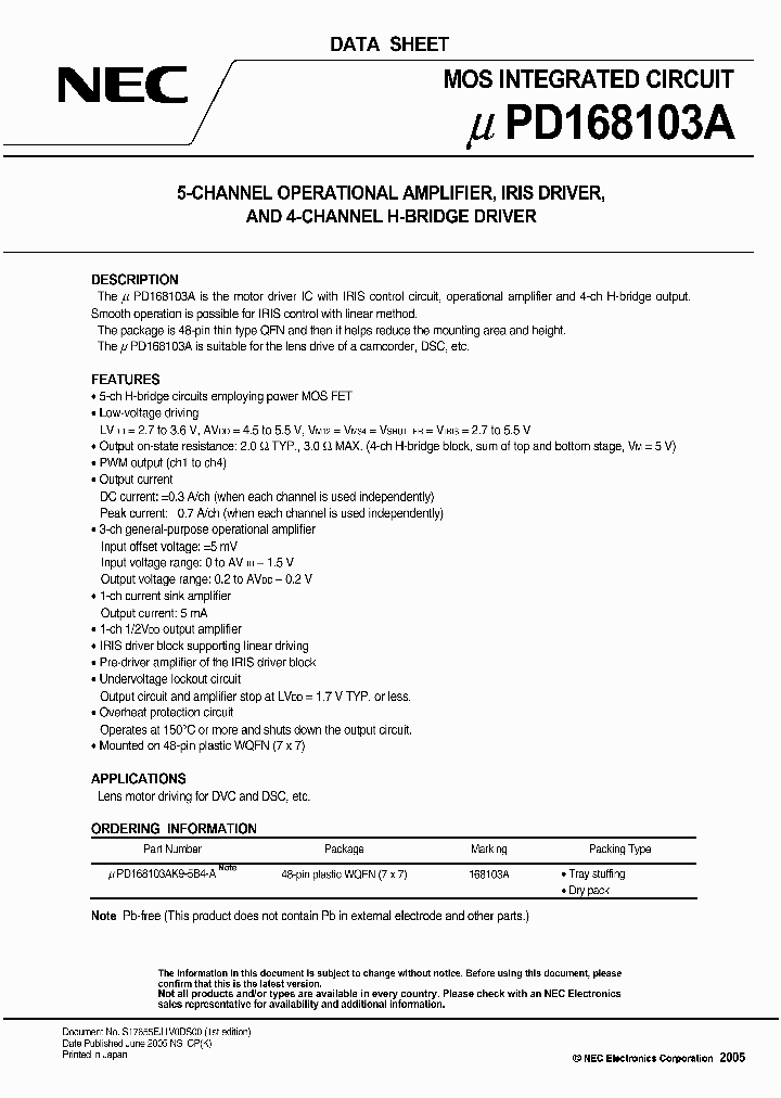 UPD168103AK9-5B4-A_3095704.PDF Datasheet