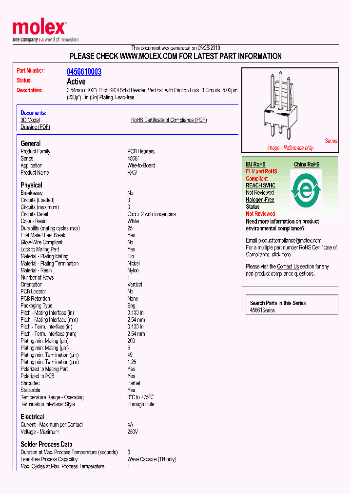 45661-0003_3101540.PDF Datasheet