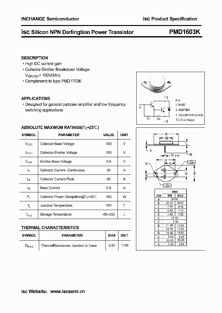 PMD1603K_3105409.PDF Datasheet