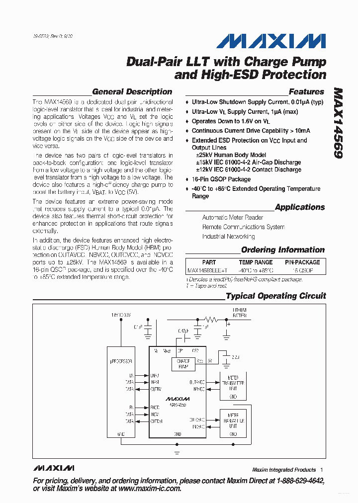 MAX14569_3109595.PDF Datasheet