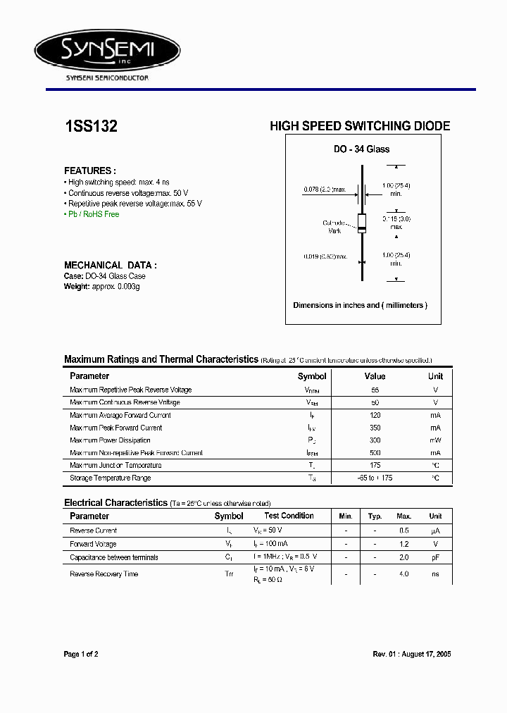 1SS132_3116533.PDF Datasheet