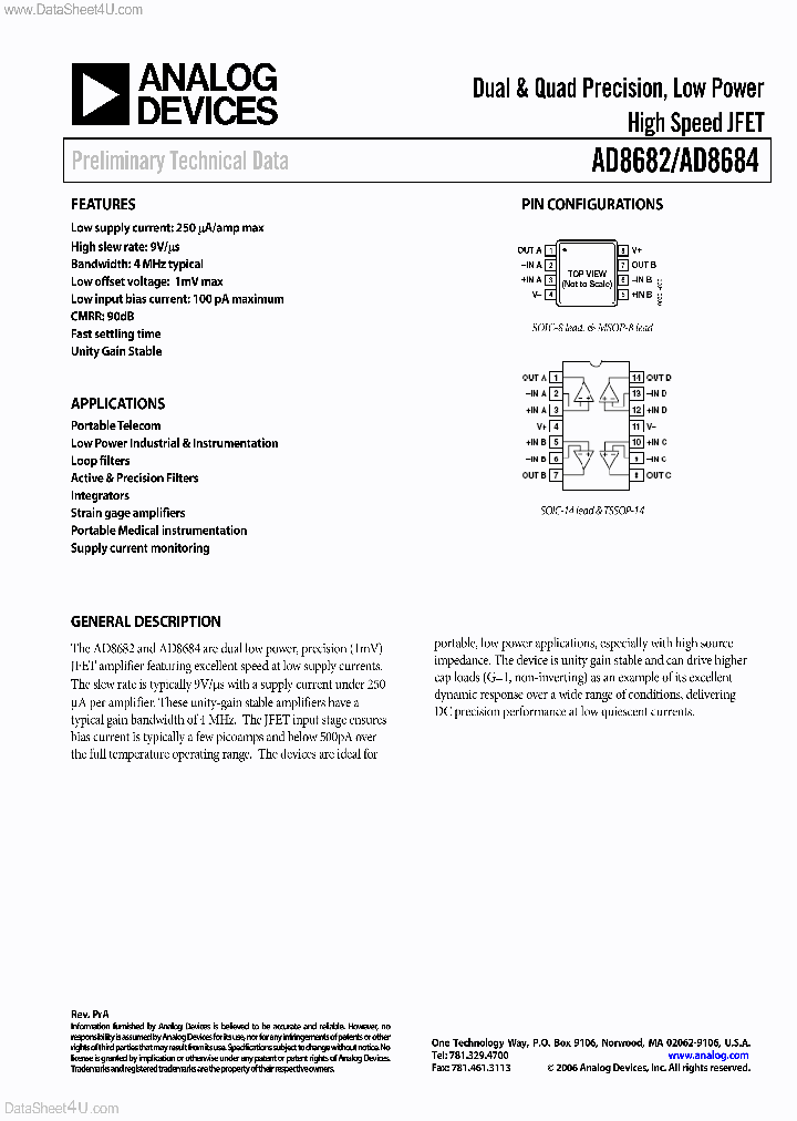 AD8684_3120518.PDF Datasheet