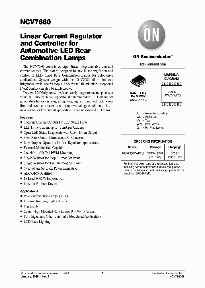 NCV7680_3124163.PDF Datasheet