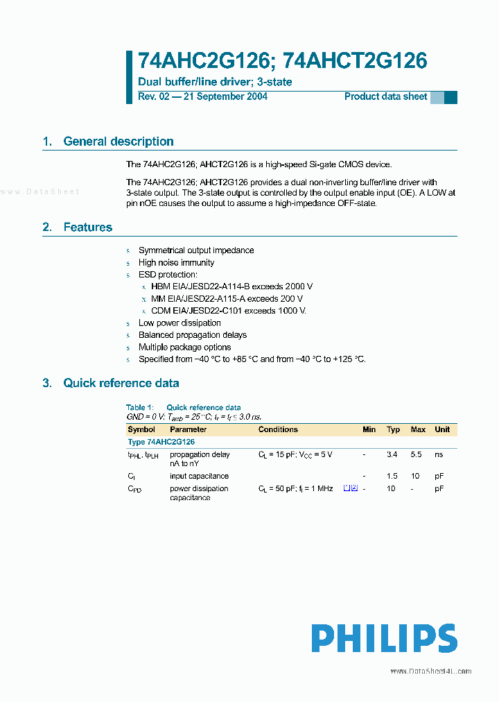 74AHCT2G126_3124331.PDF Datasheet