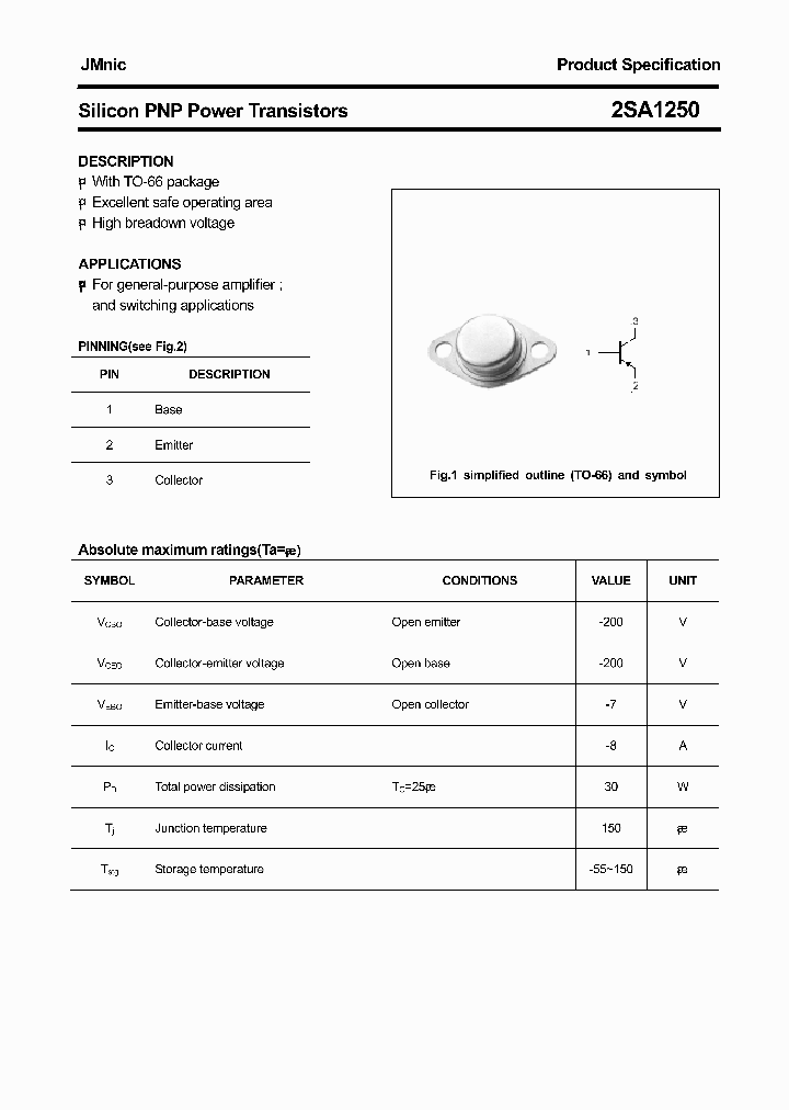 2SA1250_3129881.PDF Datasheet