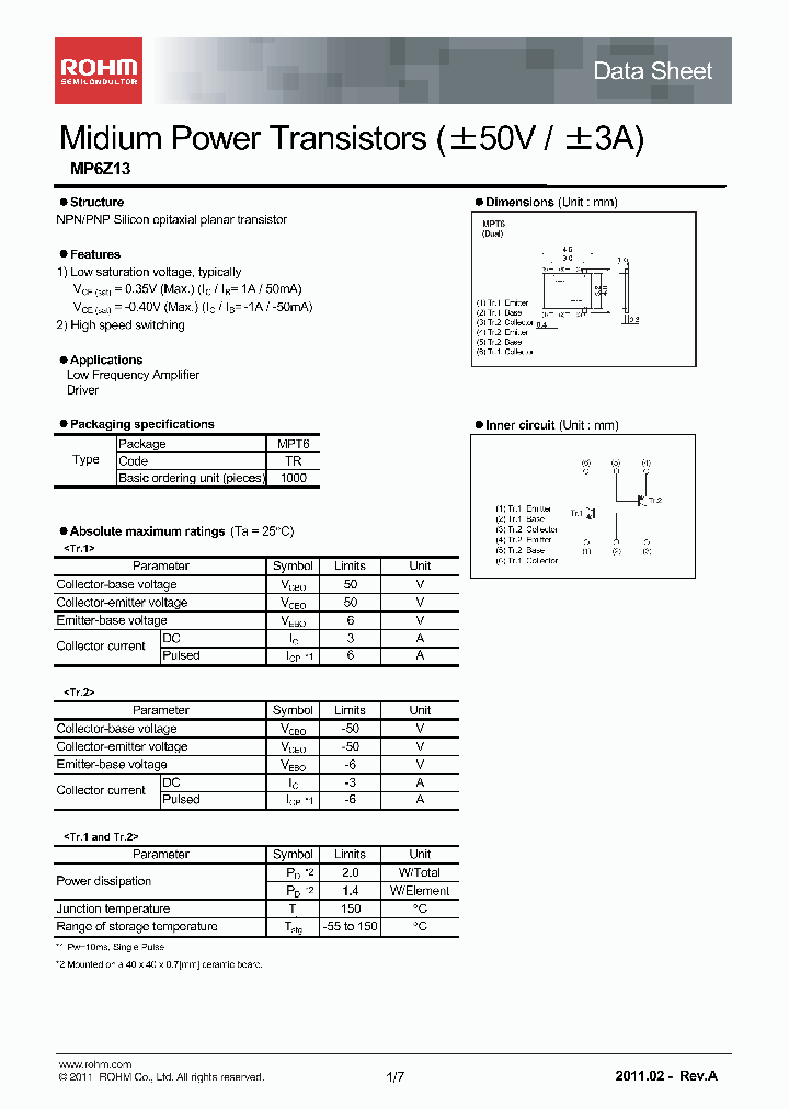MP6Z13_3139249.PDF Datasheet