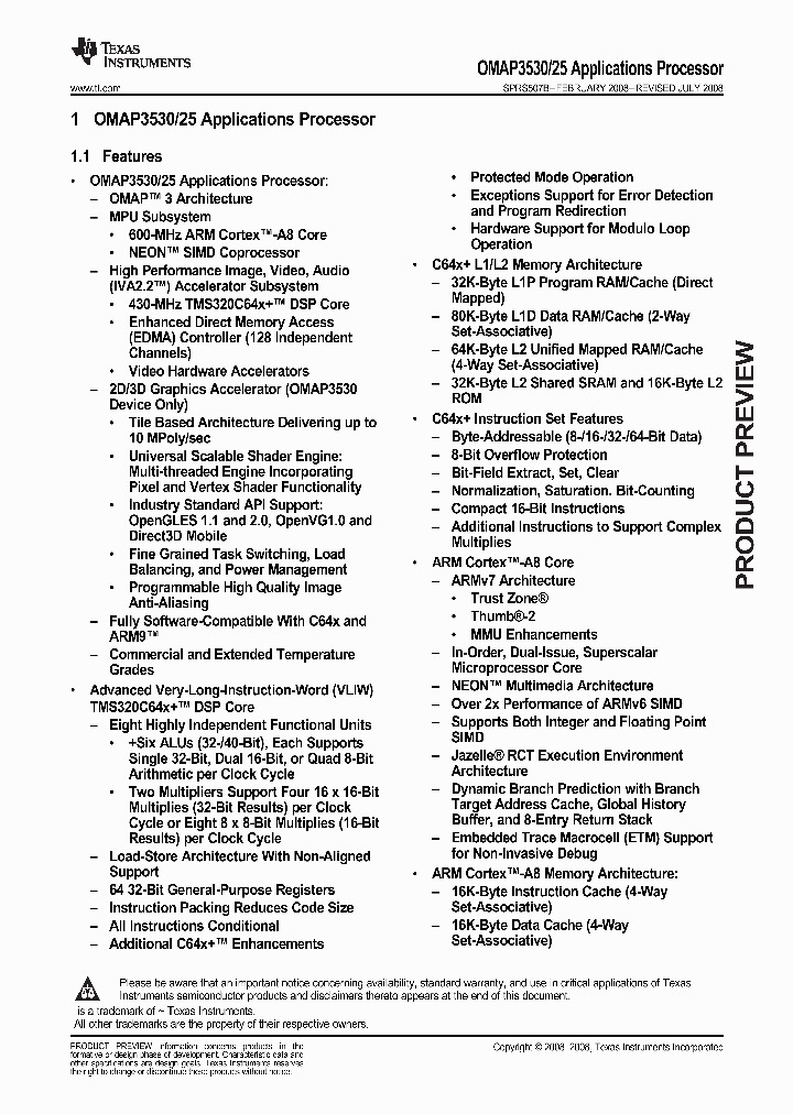 OMAP353008_3146447.PDF Datasheet