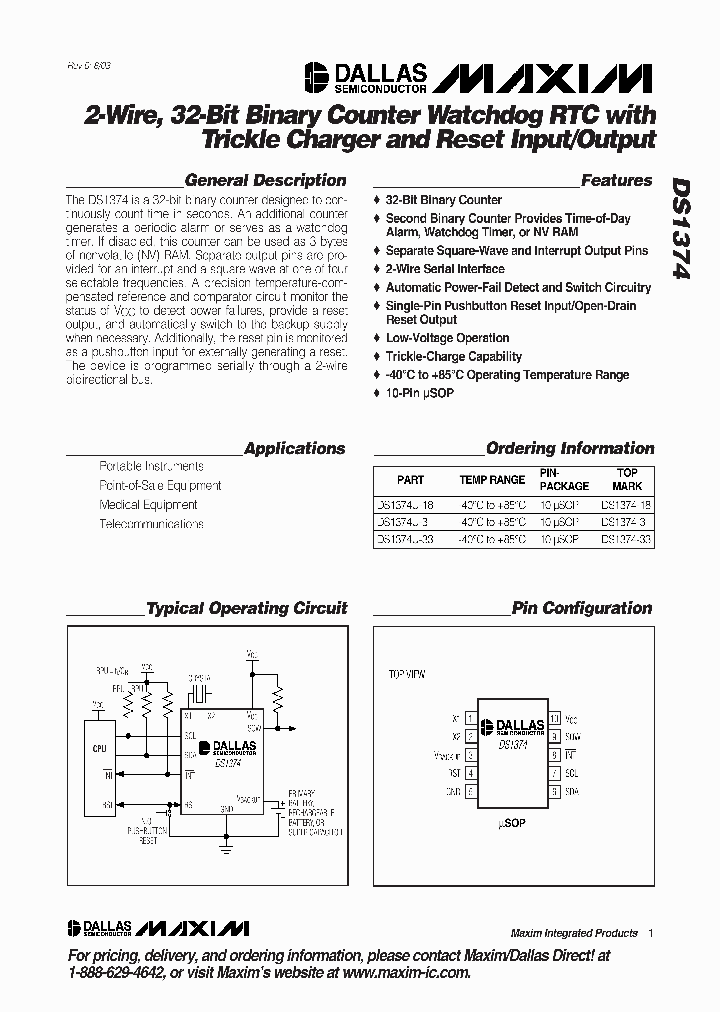 DS1374_3150346.PDF Datasheet