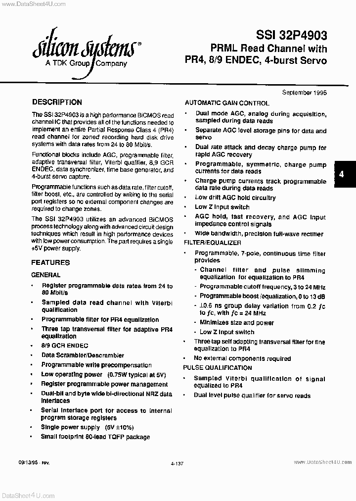 SSI32P4903_3171638.PDF Datasheet