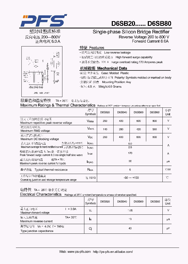 D6SB20_3178520.PDF Datasheet