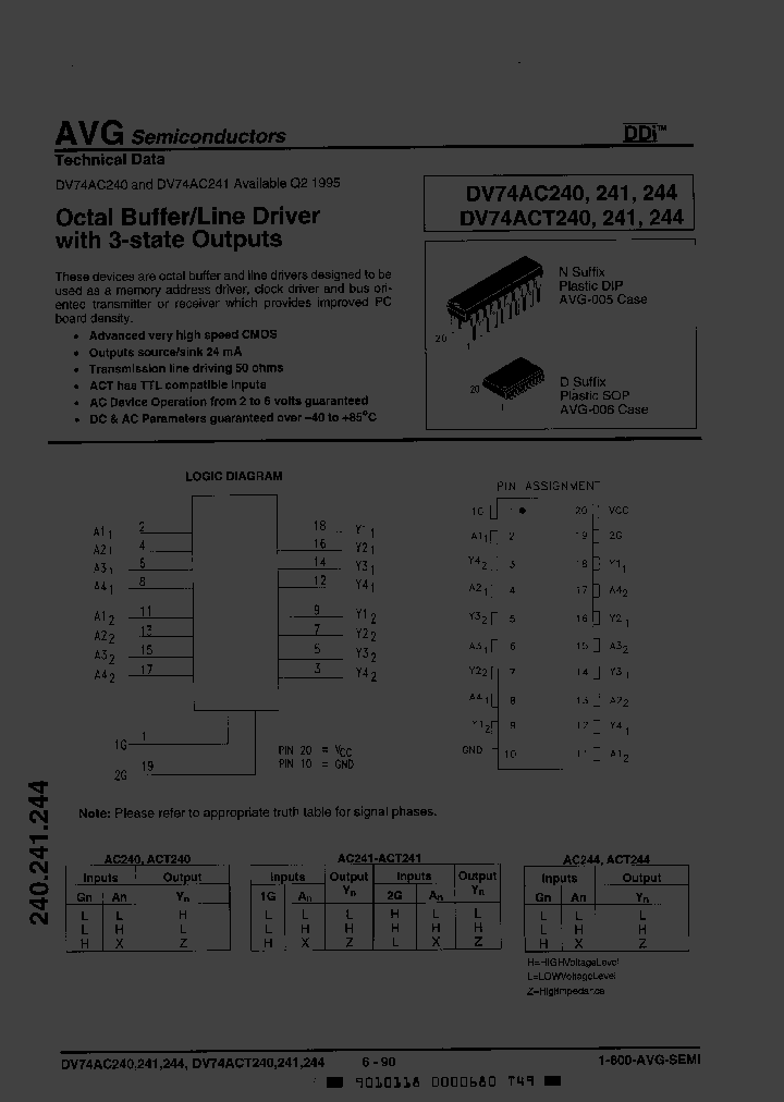 DV74ACT240_3189239.PDF Datasheet