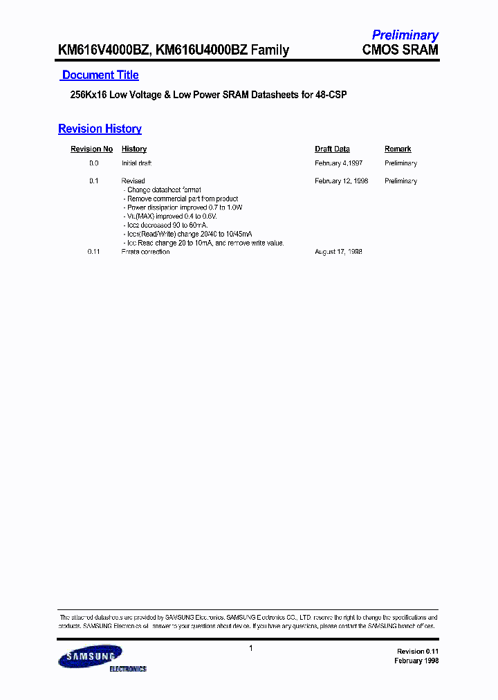 KM616U4000BZ_3201432.PDF Datasheet