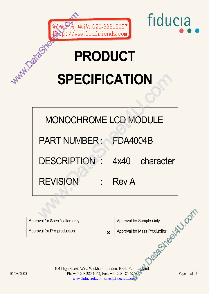 FDA4004B_3207553.PDF Datasheet