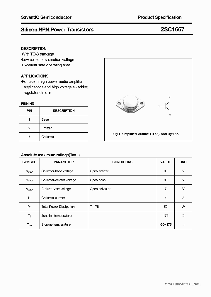 2SC1667_3213384.PDF Datasheet