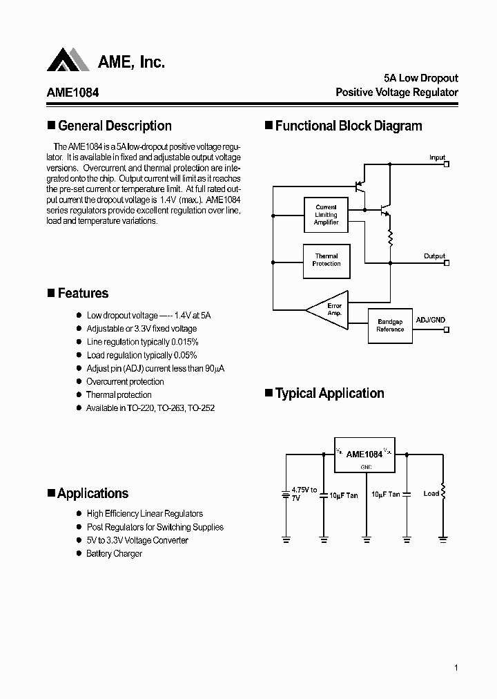 AME1084ACBT_3225486.PDF Datasheet