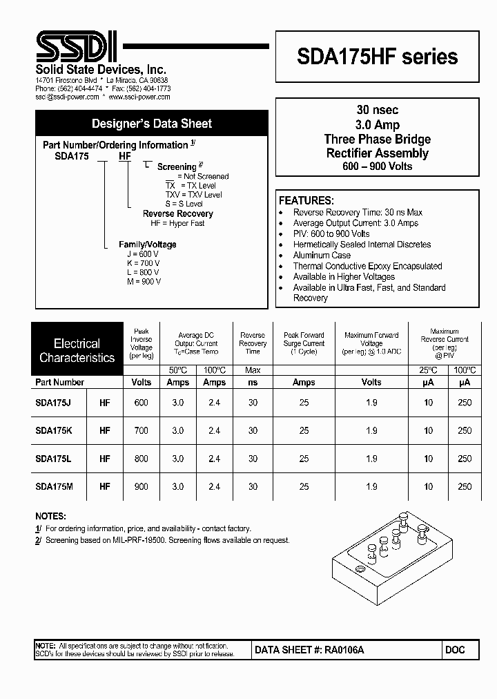 SDA175HF_3256760.PDF Datasheet