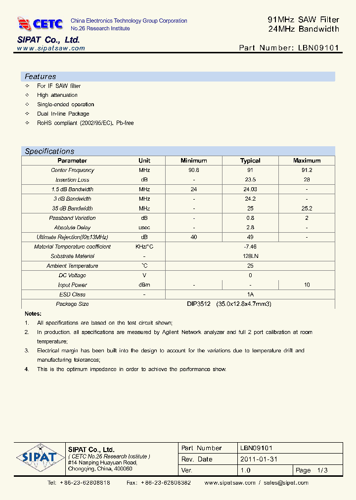 LBN09101_3261030.PDF Datasheet