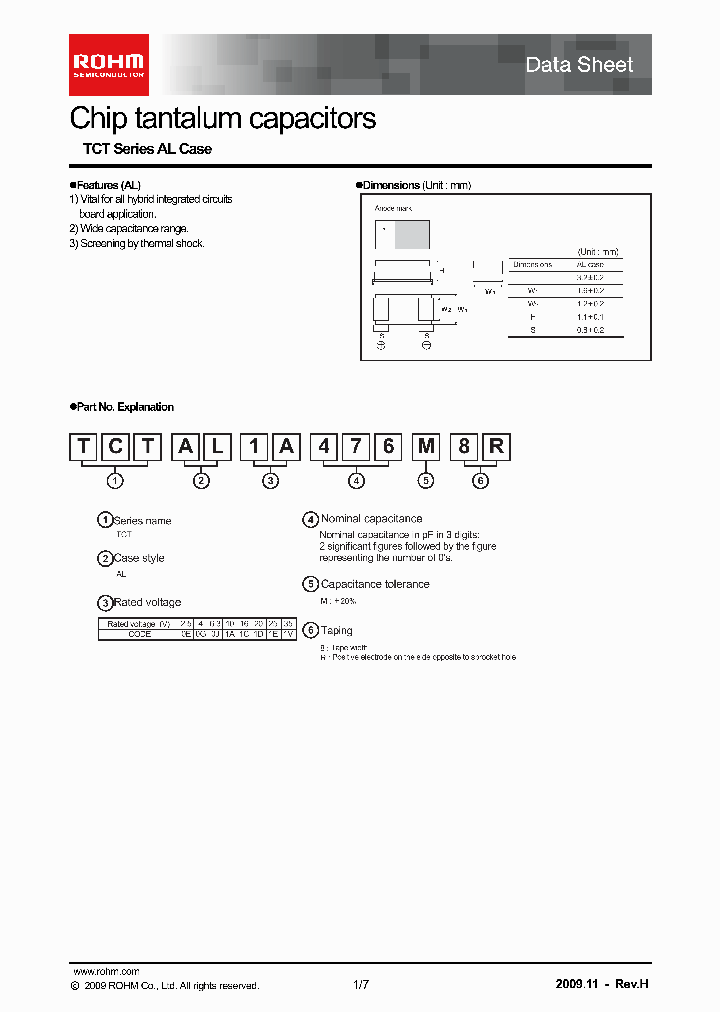 TCTAL0G476M8R_3263530.PDF Datasheet