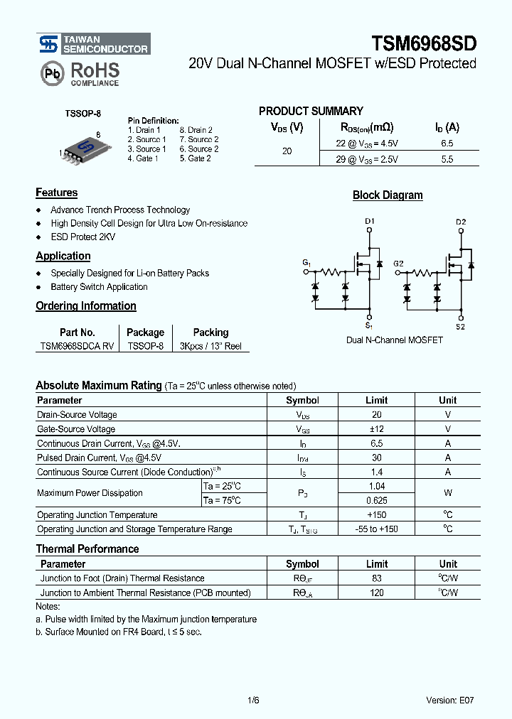 TSM6968SDCARV_3281004.PDF Datasheet