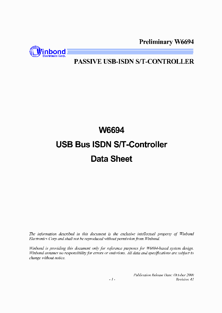 W6694_3293294.PDF Datasheet