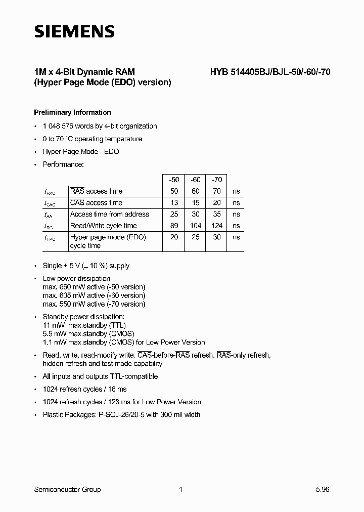 HYB514405BJL_3297531.PDF Datasheet