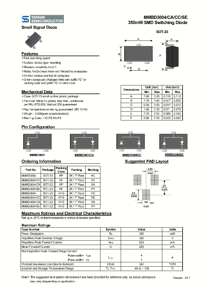 MMBD3004_3316246.PDF Datasheet