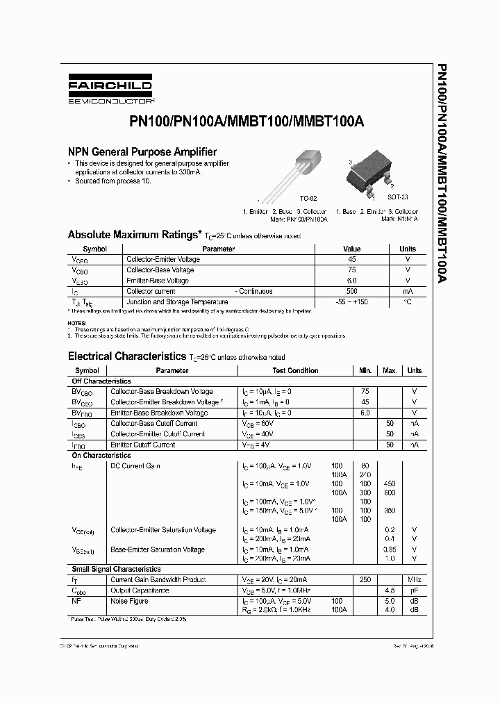 MMBT100_3316270.PDF Datasheet