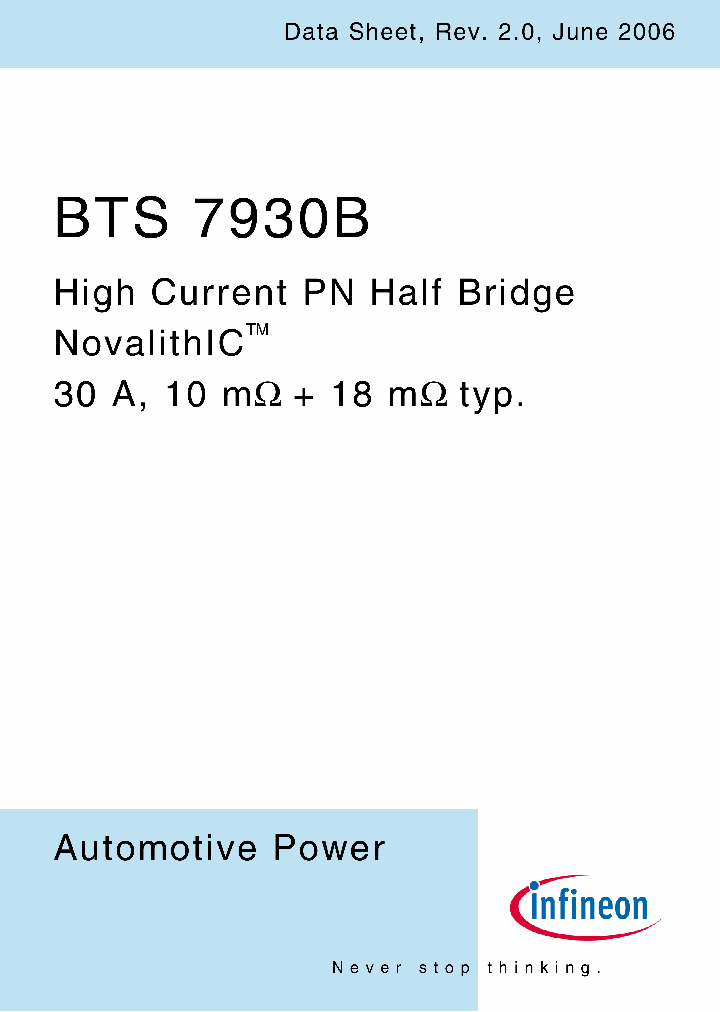 BTS7930B_3317940.PDF Datasheet